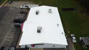 EPDM Membrane Roof Restoration in Marshfield, WI
