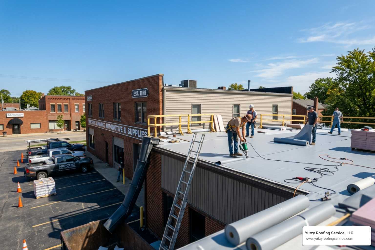 commercial roof replacement bucyrus oh