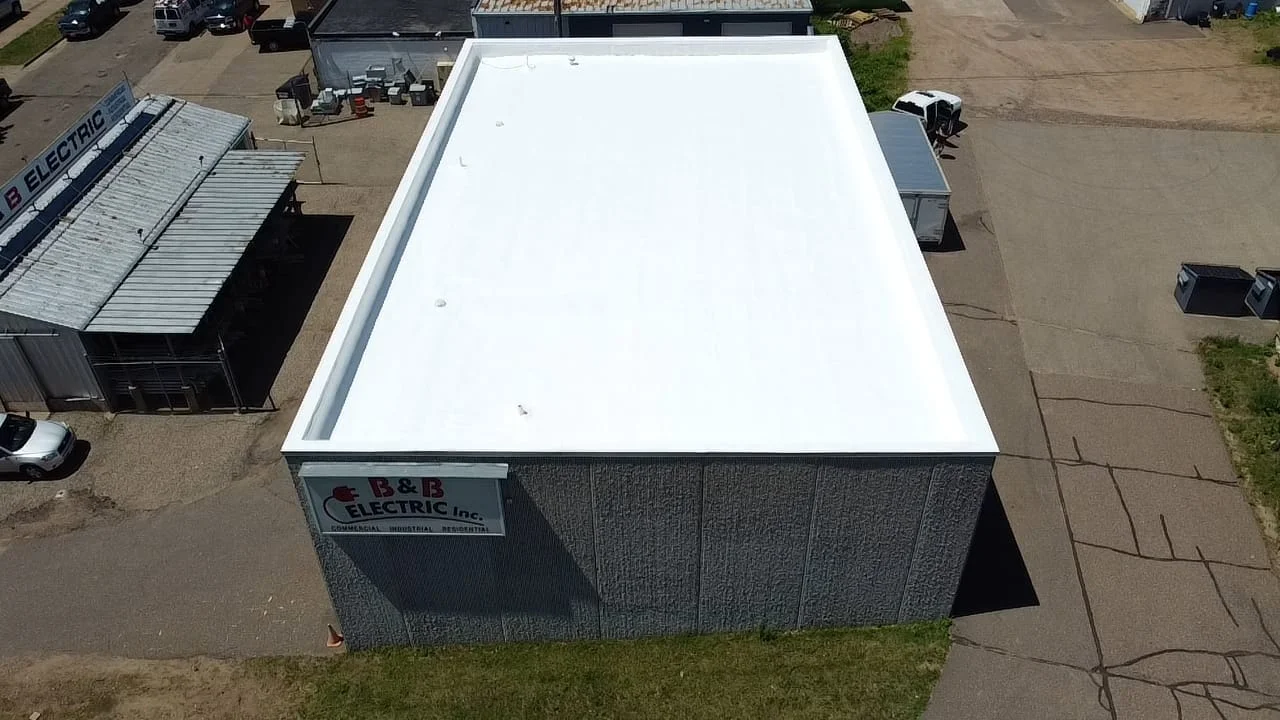 commercial roof installation
