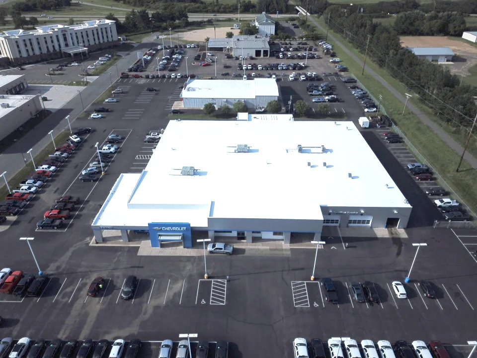 commercial flat roof coating restoration waterproofing reflective surface