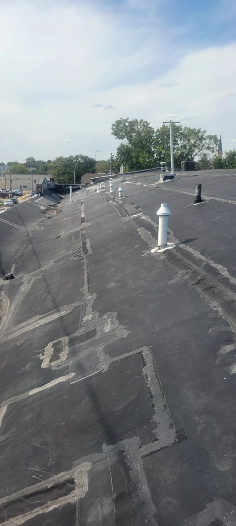 commercial flat roof inspection