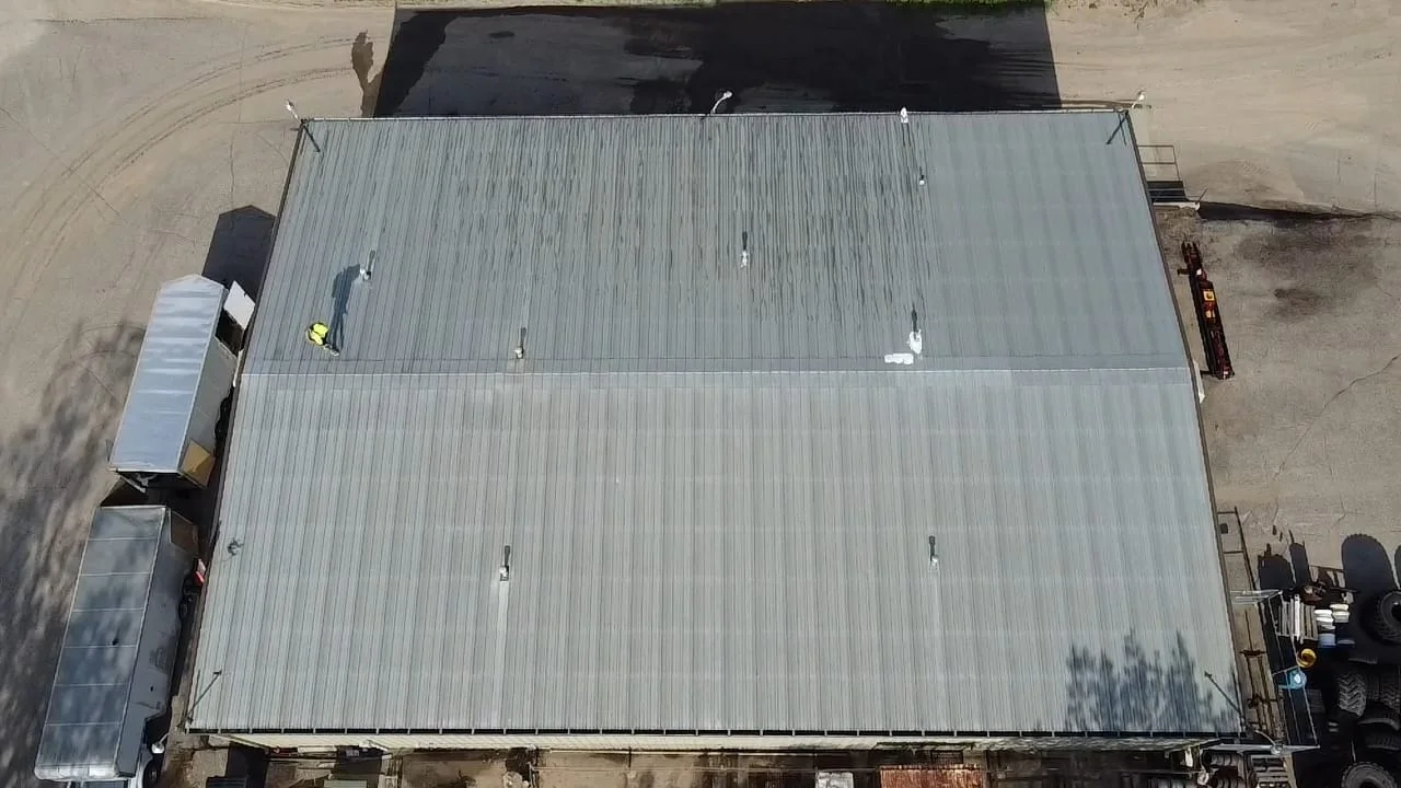 commercial building roof inspection